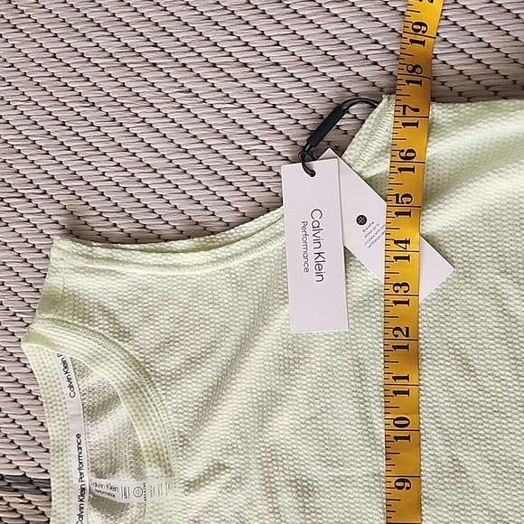 Calvin Klein Performance Ruched Tank - Picture 7 of 10
